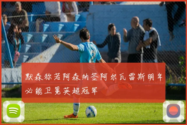 默森称若阿森纳签阿尔瓦雷斯明年必能卫冕英超冠军